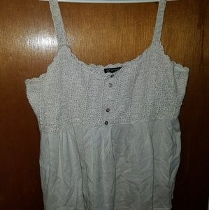Cream tank top